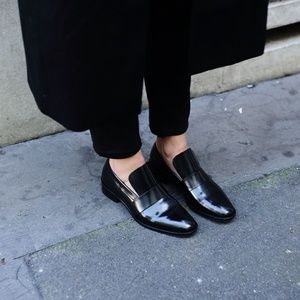 & And Other Stories Lykee Li Black Goth Loafers